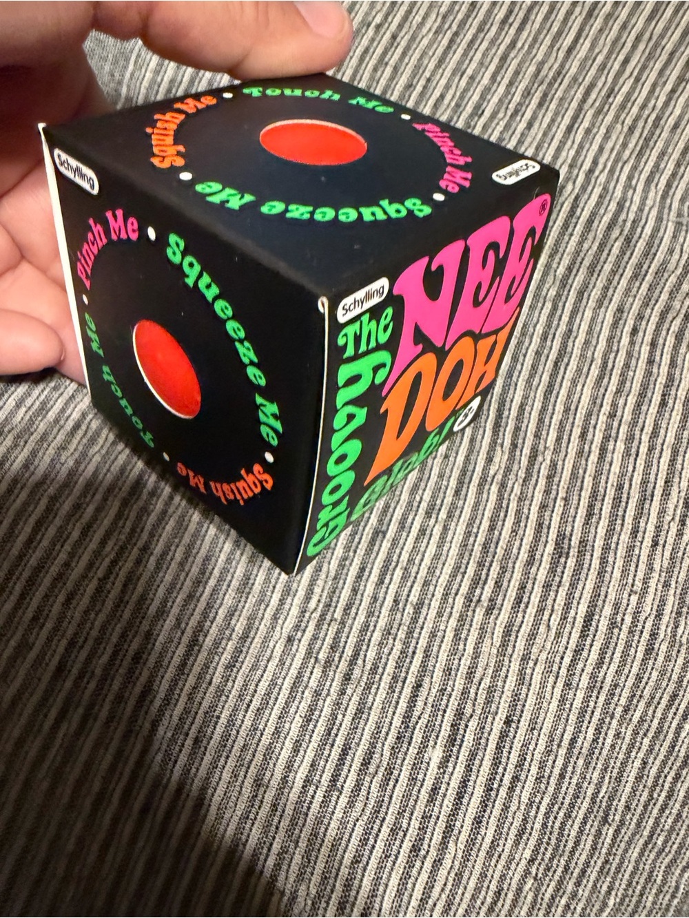 Orange needoh groovy glob squishy